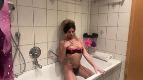 trans gianina sextoy anal fisting anal fuck dildo gaping shemale ladyboy