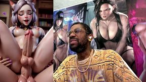 perky nipple naughty talking transgender furry girl gets ass fucked, ai generated