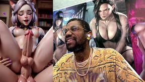 perky nipple naughty talking transgender furry girl gets ass fucked, ai generated