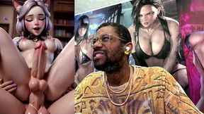perky nipple naughty talking transgender furry girl gets ass fucked, ai generated
