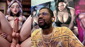 perky nipple naughty talking transgender furry girl gets ass fucked, ai generated
