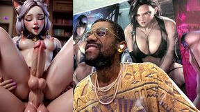 perky nipple naughty talking transgender furry girl gets ass fucked, ai generated