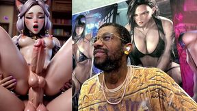 perky nipple naughty talking transgender furry girl gets ass fucked, ai generated