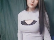 男の娘オナニ－ Japanese crossdresser teasing