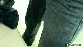 ”BoyPissing: Kaleb Scott Feast On Jeremiah Johnson & David Golds Piss & Loads”