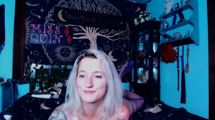 Busty teen's massive tits slapped by black cock before deep throat fucking