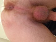 Playing with vibrating anal egg (just the end :))