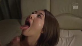 Sizzlin&#039; Japanese JAV Star Moans in Ecstasy