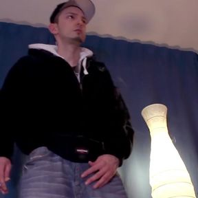 Chav smoking and riding big dildo - Picaldi, Shox