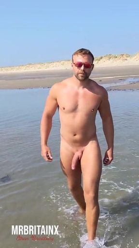 Nude Beach Big Dicked Hunk - Mrbritainx