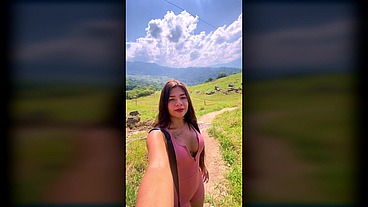 TS Angelique Monroe - A horny morning in the rainforest - long version