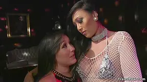 Sinn Sage - Pole Dancer Fucks Exciting Dark Haired Lady