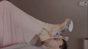 Amazing Lisa - Transparent High Heels - Full