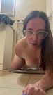 Trying my 25 cm toy secretly while my husband isn’t home… thinking about my brother-in-law