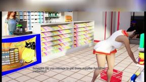 Anna satisfies three guys in one day. 3D porn cartoon sex