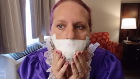 White Tape Gag