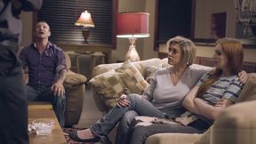Swapped stepdaughter ends up in taboo family fucking
