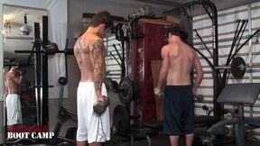 Workout Buddies Dick Suck