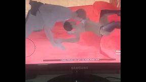 JAPA FUDENDO COM O MARECHAL ENQUANTO O CORNO ASSISTE