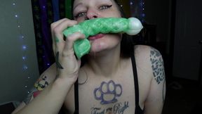 Gothbunny BJ with & Without Dentures