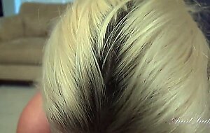 AuntJudy's - Your Hairy MILF Stepmom Liz Sucks Your Cock (POV)