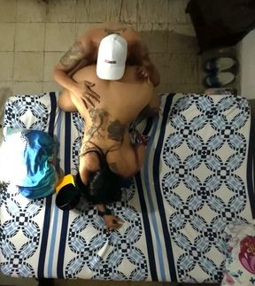 Multiorgasmic Stepsister Has Several Squirts While Being Fucked on All Fours