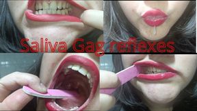 Gag reflex with lime