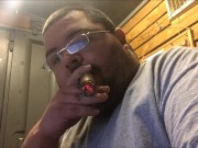 closeup cigar