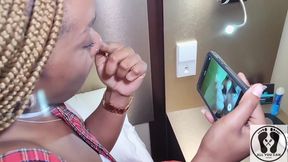 Fetish Ebony Bug Nose Picking Nostrils Snots Lick Them