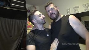 hetero se prend une grosse bite dans son cul