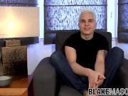 Tattooed amateur twink Ben S masturbates and just enjoys it