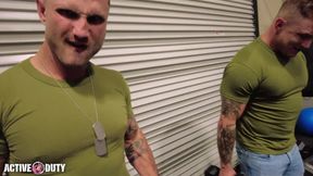 Tatted Hunk Pumps Stud Brick Kniles - Blain O'Connor - ActiveDuty