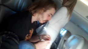 dread hot punheta, anal e gozada na poltrona do aviao