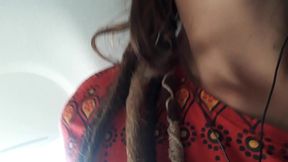 dread hot punheta, anal e gozada na poltrona do aviao