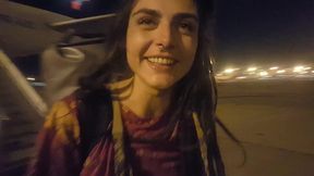 dread hot punheta, anal e gozada na poltrona do aviao