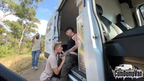 Caught Sucking Big Cock Blow Job Swallow Cum