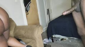Clapping Cheeks: Deepthroat on the Couch