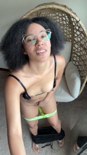 Cute and Tiny Slut Gives You a Hand Job After Your Massage