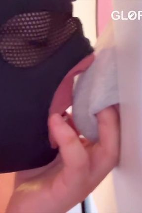 22-year-old Twink Cums on My Tongue at the Gloryhole - and I Swallowed It All
