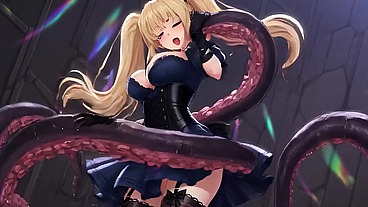 The Thousand tentaculos Monster and Gothic Girls Full – Dark Hentai Fantasy