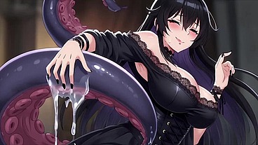 The Thousand tentaculos Monster and Gothic Girls Full – Dark Hentai Fantasy