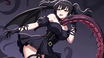 The Thousand tentaculos Monster and Gothic Girls Full – Dark Hentai Fantasy