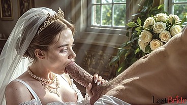The runaway bride wanted him her cousin to be the only one inside her.[AI]