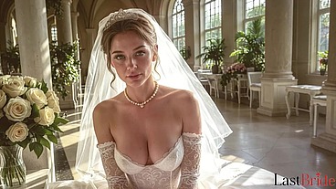 The runaway bride wanted him her cousin to be the only one inside her.[AI]