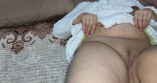Shaving My Wife Pussy Hair and She Shaving My Cock