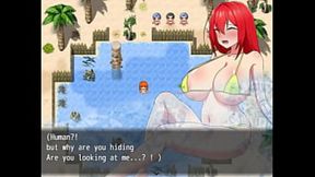 Protagonista gets naked, many dudes watch her, and hell breaks loose - Rebecca's nasty curse unleashed