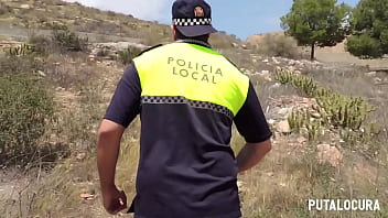 PutaLocura - Polic&iacute_a pervertido folla muy duro a sexy teen espa&ntilde_ola Paola Hard