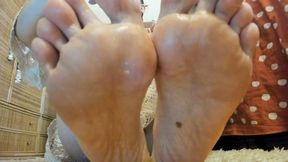 Very dirty sweaty feet fuck adult doll