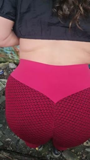 POV Blowjob in Abandoned Factory, Cumshot and Naughty Cum Walk | British OnlyFans @Bambi_Boo3838