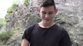 Huge Load Covers Bubble-Butt Czech Twink's Ass - XXX Gay